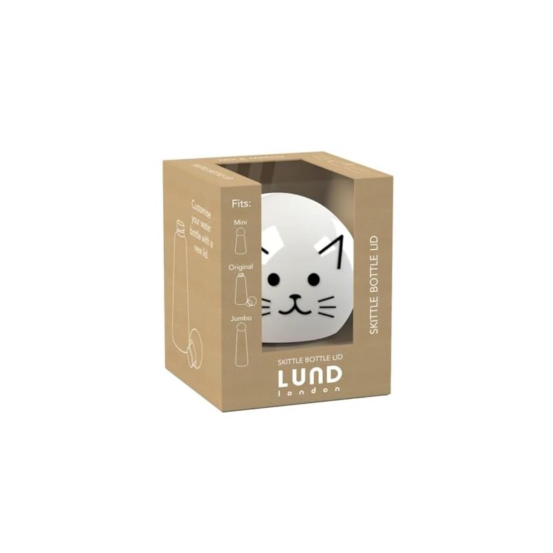 Lund London Reusable Replacement Lid Cat for All Skittle Bottle