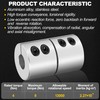 Shaft Coupling 10 mm x 14 mm Coupler Aluminium Alloy
