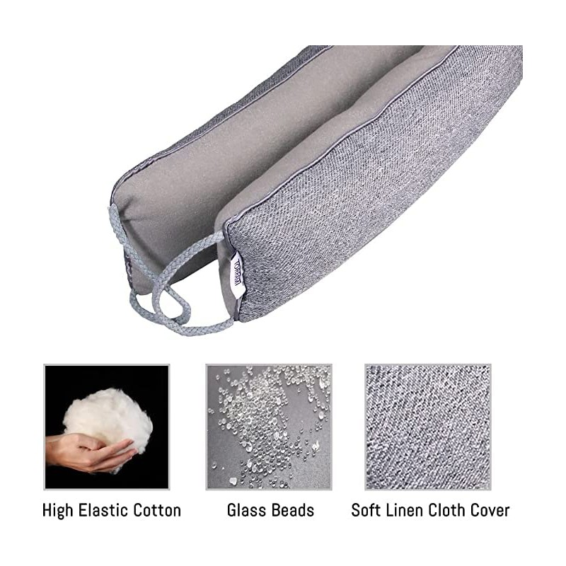 TORRAMI 38" Door Draft Stopper Under Bottom Insulation Noise Air