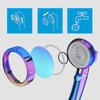 KAIYING Drill-Free High Pressure Handheld Shower Head with ON/OFF Switch,