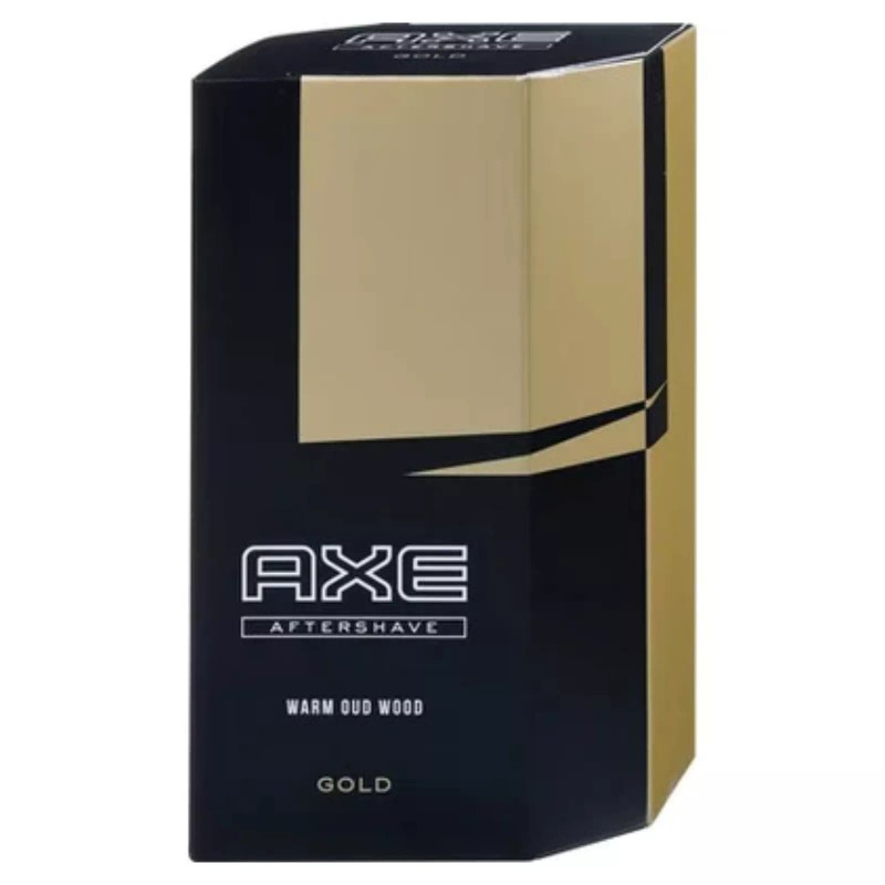 Axe Gold Aftershave - Warm Oud Wood, 3.4oz (100ml)
