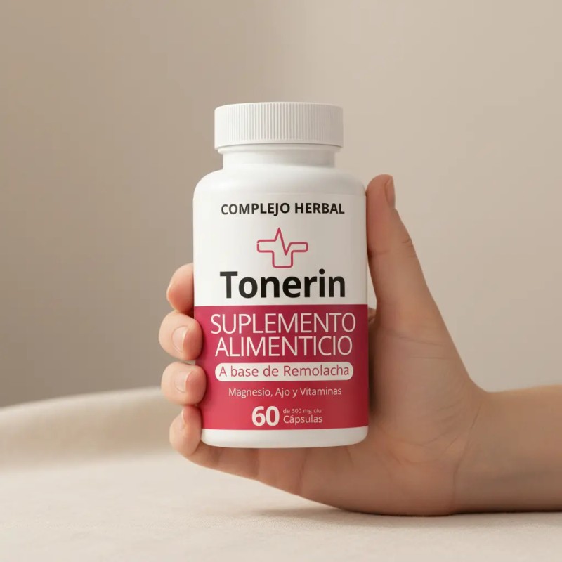 Tonerin Frascos 180 Cápsulas Nueva Presentación