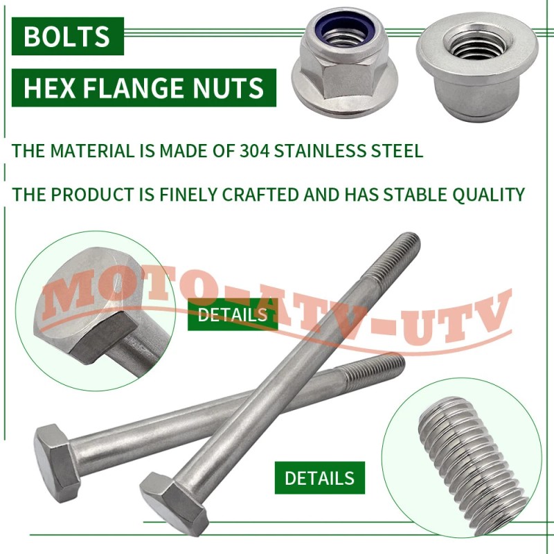 JINFANNIBI Front End Ski Leg Repair Kit fit for Ski-Doo