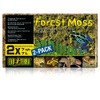 Exo Terra Forest Plume Moss, 7 Quarts, 2-Pack