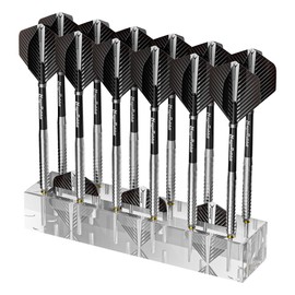 MageRabbit Dart Halter ,Acrylmaterial Dart Holder For 12pcs Dart，stabiler Darthalter mit Flugaufbewahrung, kompakter und langlebiger Dart-Zubehör-Organizer