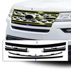 BOGAR TECH DESIGNS Front Chrome Delete Overlay Compatible with Ford