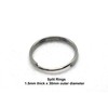 5 x Split Safety Rings A4 Stainless Steel 316 Marine