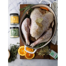 Spiceology - Rosemary Dijon Spice Blend - All-Purpose Rubs, Spices and Seasonings - Use on: Dressings, Sauces, Turkey, Lamb, Asparagus, Pork Loin, Popcorn, Chicken, Potatoes, or Prime Rib - 4.6 oz