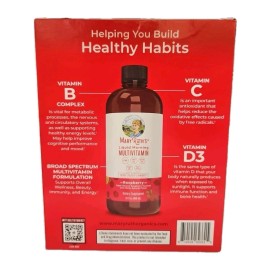 Sliquid Mary Ruth's Liquid Morning Vegan Multivitamin Raspberry 44 oz TOTAL