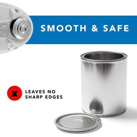 Electric Opener Can Jar Bottle Smooth Edge Portable One Touch Automatic Opening Kitchen Hands-Free Gadget Tool for Seniors Arthritis Arthritic Eliminate Hand Pain (White and Red)