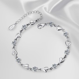 VGWON Bracciali per uomo e donna 196P, Stainless Steel, No gemstone