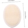 Esponja Exfoliante Corporal KAILIKETIY 52137Z01DS de Lufa Beige 10 Piezas
