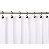 CHICTIE CHICTIE Black Shower Curtain Hooks, 12 Pieces, Metal, Shower