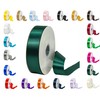 10 Metres Rolls Double Sided Satin Ribbon Reels in Range