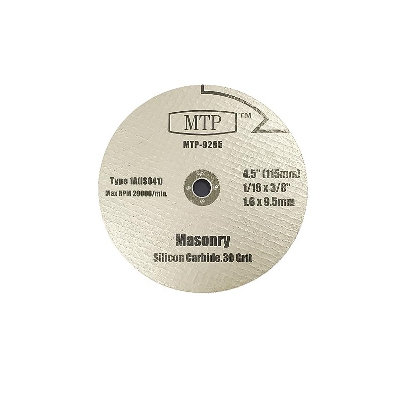 MTP 5X Abrasive Masonry Stone AD 4.5" x 3/8" 115mm