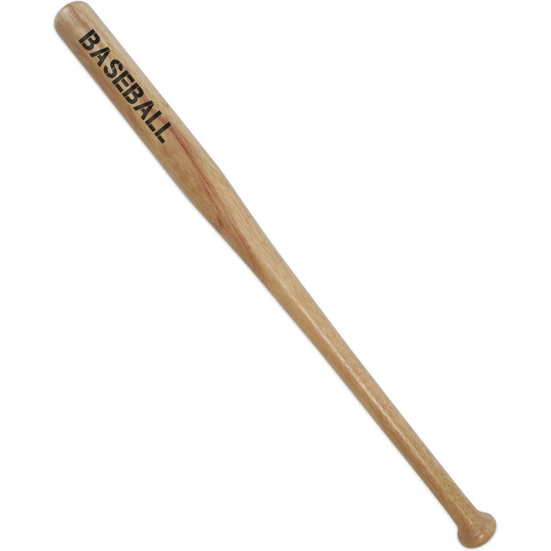 Hardwood Baseball Bat Wooden Baseball with Knob on Handle End