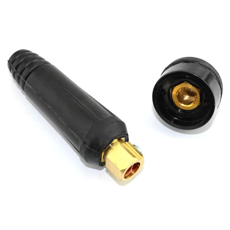 DGZZI 2Pairs DKJ10-25 TIG Dinse Welding Cable Panel Connector Quick