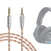 Geekria Apollo Silver-Plated Upgrade 4.4mm to 3.5mm Audio Cable Compatible
