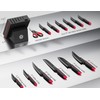 Knife Set - 15 PCS Kitchen Knife Set with Built-in