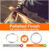BEYOURD 6 inch Metal O Rings, Stainless Steel Round Ring