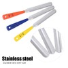 Nut File Set, 3 Pieces Stainless Steel 7.2 Inches Long