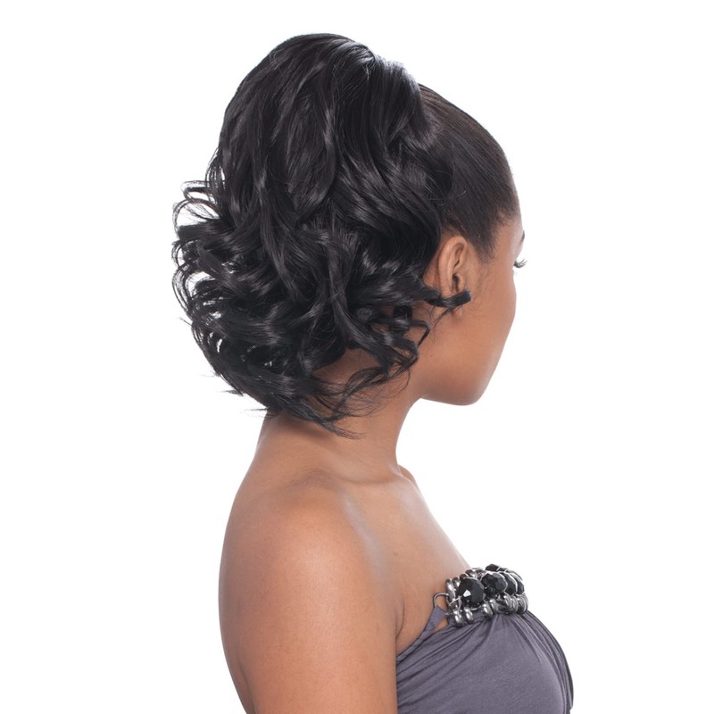 YAKY STRAIGHT 12" (1) - FreeTress Equal Drawstring Ponytail