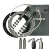 DIY Adjustable Weight Jump Rope (0.4LB /1/2LB/0.7LB /0.8LB) Interchangeable 2mm