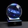 3D Solar System Model Crystal Ball 80mm 3.15inch - Outer