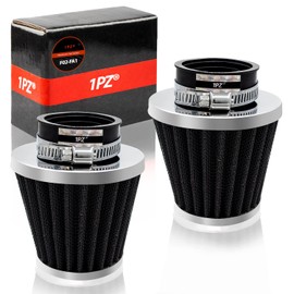 1PZ F02-FA1 Air Filter 38mm/39mm/40mm Tapered Round Universal Cone Automatic Air Intake Cold Air Intake Replacement Kit for Motorcycle ATV Quad 50cc 110cc 125cc 150cc