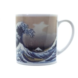 エールネット(Ale-net) マグカップ 葛飾北斎 神奈川裏波 陶器 美濃焼 -