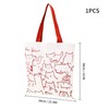 Xetpc Foldable Tote Bag, Reusable Zipper Shopping Bag, Cute Cat