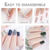 Thirty Sheets of Nails Fixed Glue, Waterproof Nail Glue, Double