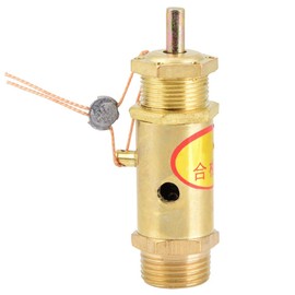 Pressure Relief Valve, Pressure Control Valve, Safety Relief Valve, Safety Valve, Air Compressor, Safety Release, Pressure Regulating Valve, Air Compressor Valve, Air Compressor Valve, G3/8 Thread Port for Boiler Steam Generator, Spring Type (22.0 lbs (10 kg)