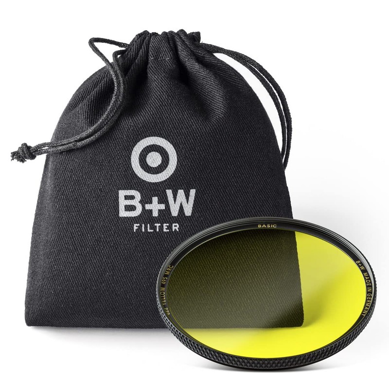 B+W Yellow Filter 022 MRC Basic 43 mm (16x Hardened,