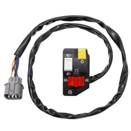 M MATI Handlebar Control Switch Button Start Kill Stop Headlight for Honda Foreman 500 2005-2006 35200-HP0-A01