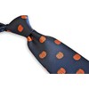 Frederick Thomas Pumpkin Pattern Mens Tie