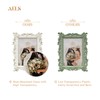 AELS 5x7 Inch Vintage Picture Frame, Elegant Antique Photo Frames