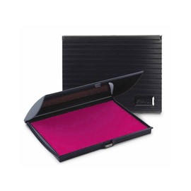 Infusion 5" x 7" Large Stamp Ink Pad for Rubber Stamps, Your Go to Large Stamp Ink Pad for Bright Color, Even Coverage and Durability, Fuchsia Stamp Pad