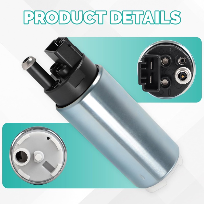 Electric Fuel Pump GSS342 255LPH High Flow High Pressure Universal