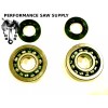 For STIHL CRANKSHAFT BEARINGS & SEALS FITS STIHL BR500 BR550
