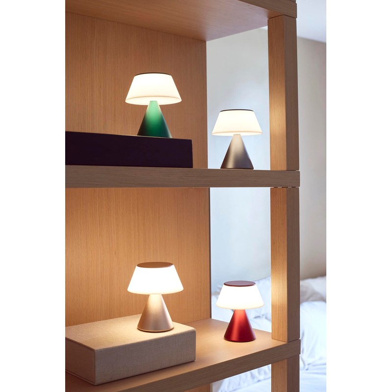 Lexon Luma M LED Desk Lamp, Wireless Table Lamp with