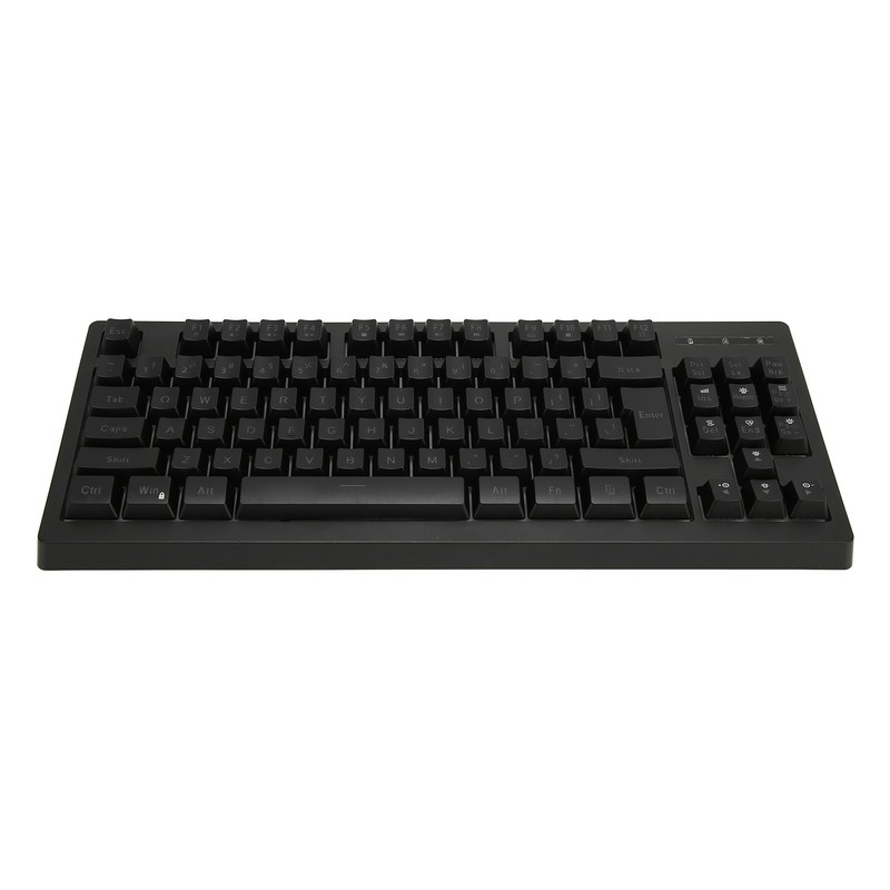 2.4G Wireless Keyboard 87 Keys RGB Backlight 1800mAh Battery Office