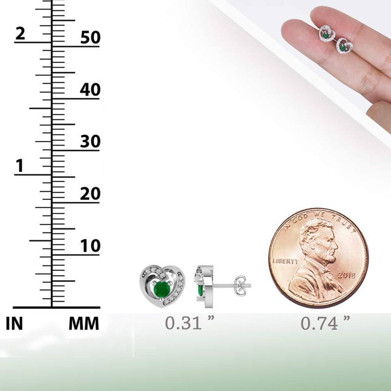 Belinda Jewelz Pendientes de plata de ley para mujer, con