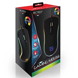 Bytech BYMSWR107BK 3D Light UP Gaming Mouse, Black