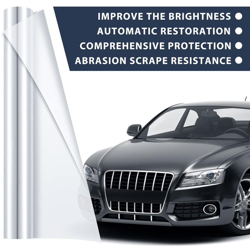 12 x 120 Inches Car Surface Protection Vinyl Film Scratch