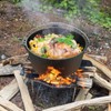 LIFERUN Dutch Oven Pot with Lid, 9.7 Quart Cast Iron