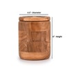 Kimona Food Jars & Canisters for Kitchen Counter, Wooden Food