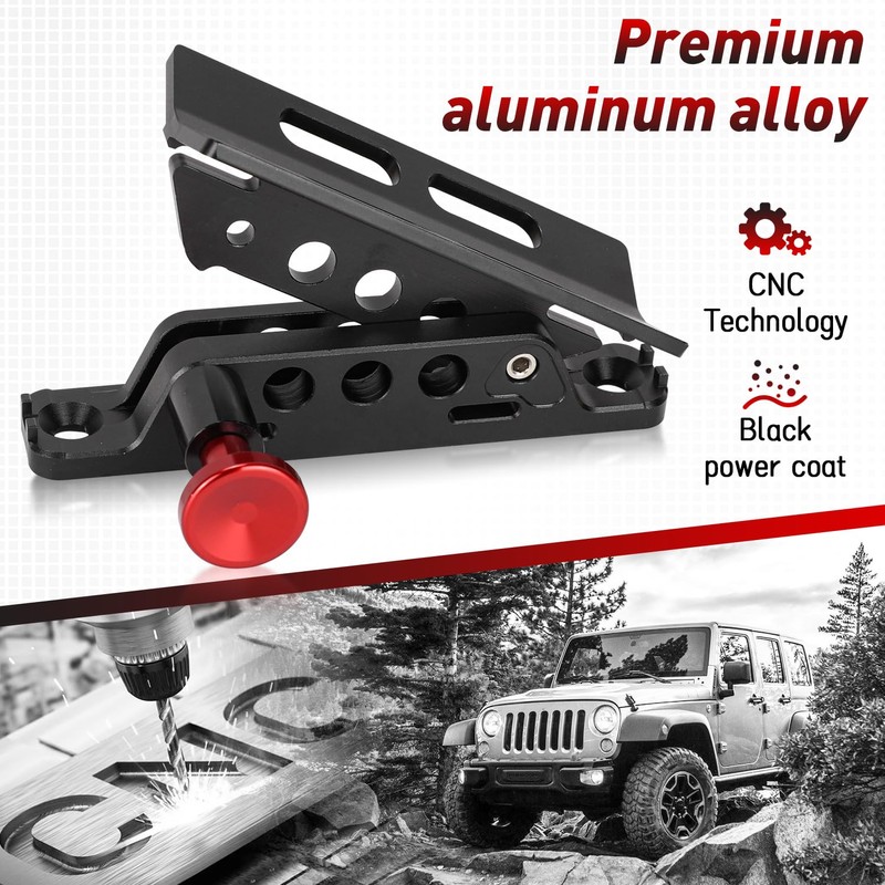 AUFER Vehicle Universal Quick Release Roll Bar Fire Extinguisher Mount