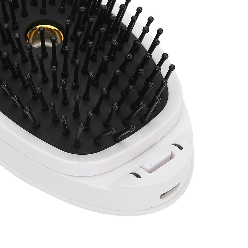 Electric Ionic Hairbrush Portable Electric AntiStatic Straight Hair Massage Comb
