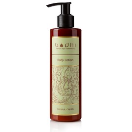 BODHI Body Lotion Coconut and Vanilla 250 ml Moisturiser for Dry Skin, After-Sun Care, Organic Quality, 98% Natural
